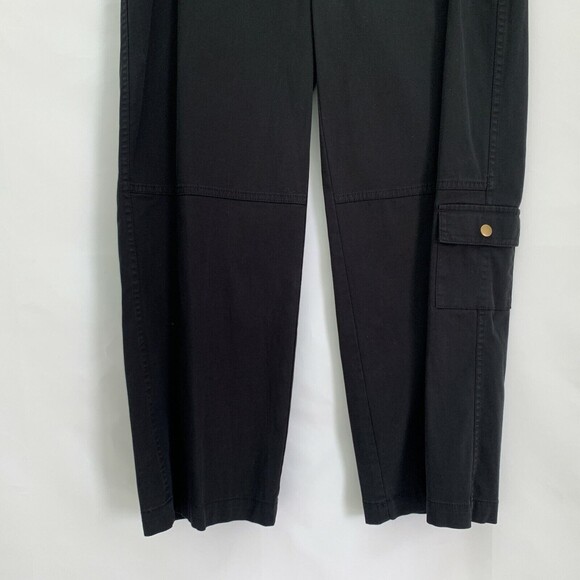 Charter Club Pants Size 4 Black Cotton Spandex Cropped Length Katherine Fit NWT - Picture 3 of 7
